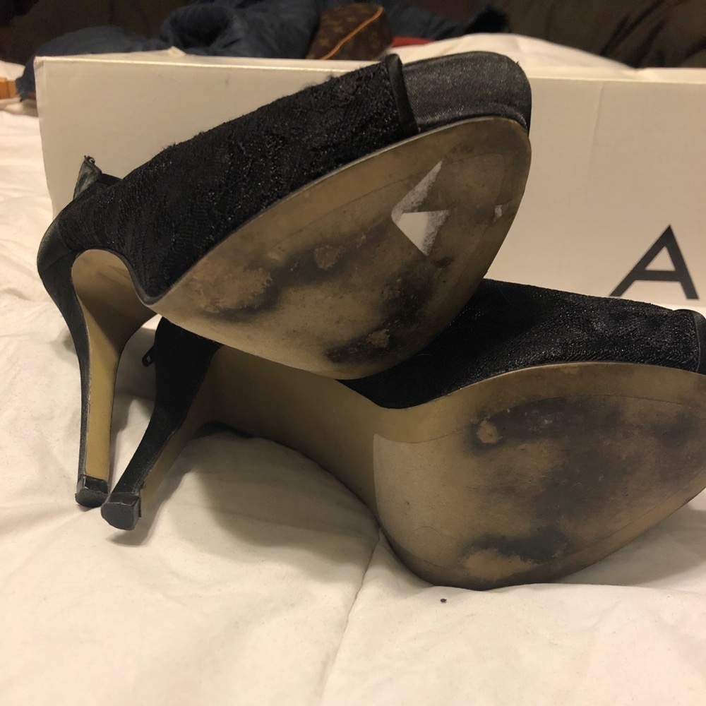 Dames Latijnse Dansschoenen Peep Toe Zip - BRON 41 EU Tango & Social Dance Schoenen